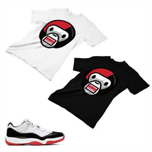 Load image into Gallery viewer, Jordan 11 White Bred Matching Custom Designed T shirt JD 11-5-7-2 - jd11-5-7-2
