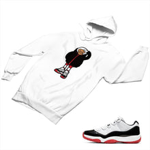 Load image into Gallery viewer, Jordan 11 White Bred Matching Custom Designed Hoodies JD 11-5-7-10 - jd11-5-7-H-10a
