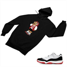 Load image into Gallery viewer, Jordan 11 White Bred Matching Custom Designed Hoodies JD 11-5-7-28 - jd11-5-7-H-28b
