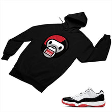 Load image into Gallery viewer, Jordan 11 White Bred Matching Custom Designed Hoodies JD 11-5-7-2 - jd11-5-7-H-2b
