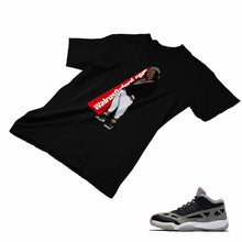 Load image into Gallery viewer, Jordan 11 Black Cement Matching Custom Designed T shirt JD 11-5-8-13 - jd11-5-8-13b
