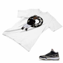 Load image into Gallery viewer, Jordan 11 Black Cement Matching Custom Designed T shirt JD 11-5-8-15 - jd11-5-8-15a

