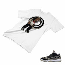 Load image into Gallery viewer, Jordan 11 Black Cement Matching Custom Designed T shirt JD 11-5-8-17 - jd11-5-8-17a
