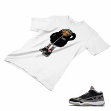 Load image into Gallery viewer, Jordan 11 Black Cement Matching Custom Designed T shirt JD 11-5-8-20 - jd11-5-8-20a
