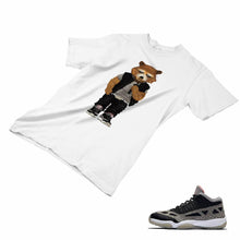 Load image into Gallery viewer, Jordan 11 Black Cement Matching Custom Designed T shirt JD 11-5-8-28 - jd11-5-8-28a
