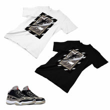 Load image into Gallery viewer, Jordan 11 Black Cement Matching Custom Designed T shirt JD 11-5-8-29 - jd11-5-8-29

