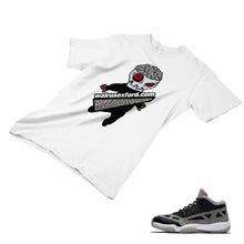 Load image into Gallery viewer, Jordan 11 Black Cement Matching Custom Designed T shirt JD 11-5-8-7 - jd11-5-8-7a
