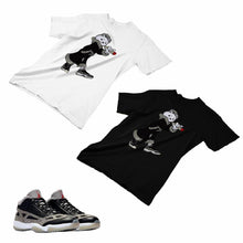 Load image into Gallery viewer, Jordan 11 Black Cement Matching Custom Designed T shirt JD 11-5-8-8 - jd11-5-8-8
