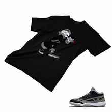 Load image into Gallery viewer, Jordan 11 Black Cement Matching Custom Designed T shirt JD 11-5-8-8 - jd11-5-8-8b
