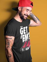 Load image into Gallery viewer, Did You Get Em Gym Red - Air Jordan 14 Gym Red - nike-jordan-14-gym-red-matching-tee-did-you-get-em-black-t-shirt-3
