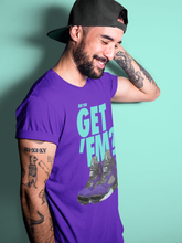 Load image into Gallery viewer, Did You Get Em T-Shirt - Air Jordan 5 Purple Grape - nike-jordan-5-puple-grape-matching-tee-did-you-get-em-purple-t-shirt-3
