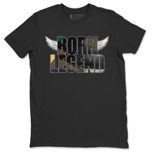 Load image into Gallery viewer, Born Legend T-Shirt Air Jordan 3 Animal Instinct - nike-jordan-matching-tee-born-legend-black-t-shirt-2
