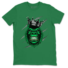 Load image into Gallery viewer, Ferocious Gorilla T-Shirt - Air Jordan 1 Pine Green - snrt-sneaker-release-tees-air-jordan-1-pine-green-matching-gerocious-gorilla-green-t-shirt-2

