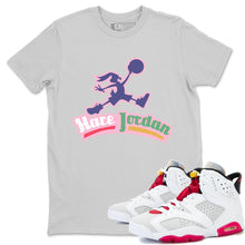 Load image into Gallery viewer, Hare Jordan Silver T-Shirt - Air Jordan 6 Hare - snrt-sneaker-release-tees-air-jordan-6-hare-shoe-match-tee-hare-jordan-bunny-silver-t-shirt
