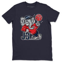 Load image into Gallery viewer, AJ3 Elephant Navy T-Shirt - Air Jordan 3 True Blue - true-blue-og-air-jordan-3-sneaker-release-tees-aj-3-elephant-tee-navy-2_baf48da0-5c9a-4c1c-95c7-275a54028ff0
